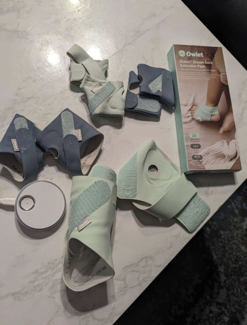 Owlet Smart Sock 3 + Sock Extension Pack (Bundle)