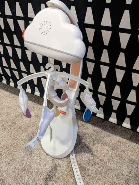 Fisher-Price Calming Clouds Mobile & Soother, crib mobile and nursery sound machine