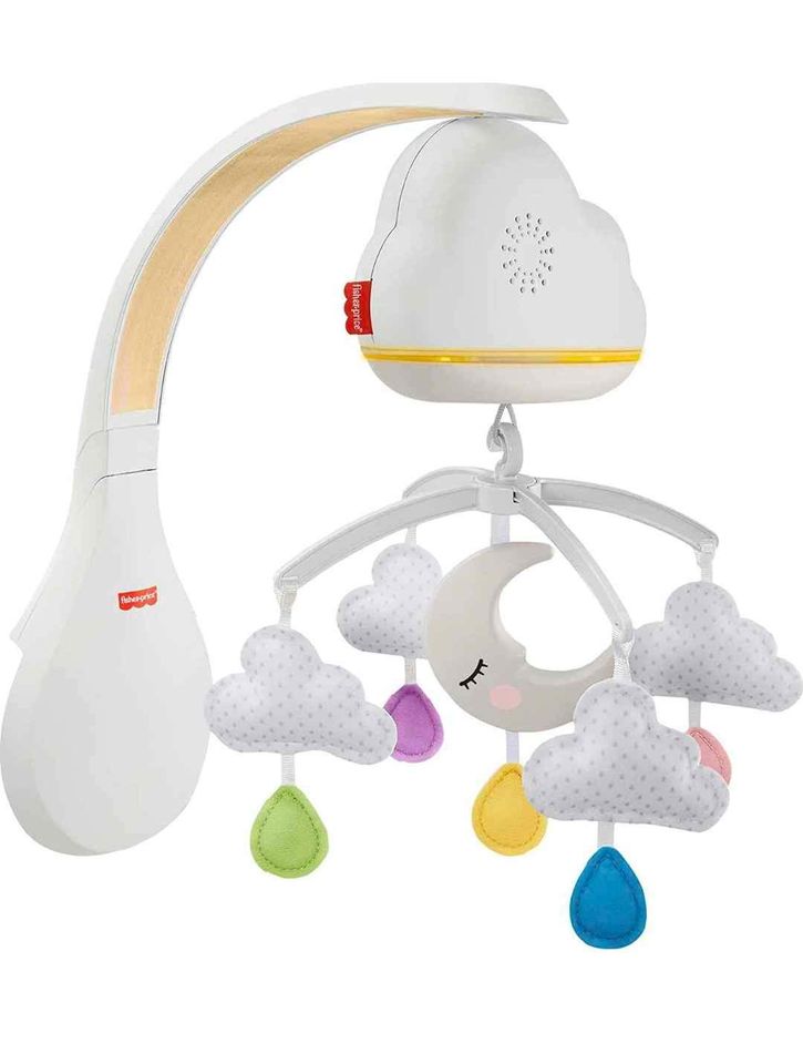 Fisher-Price Calming Clouds Mobile & Soother, crib mobile and nursery sound machine
