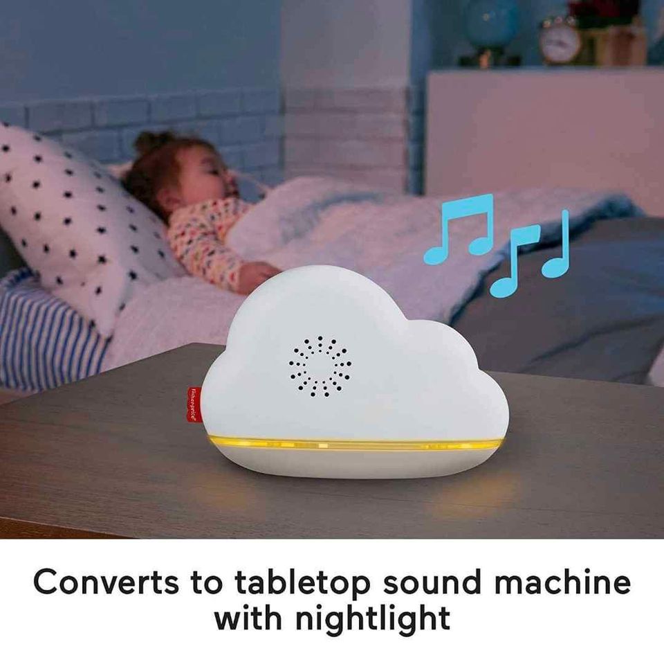 Fisher-Price Calming Clouds Mobile & Soother, crib mobile and nursery sound machine