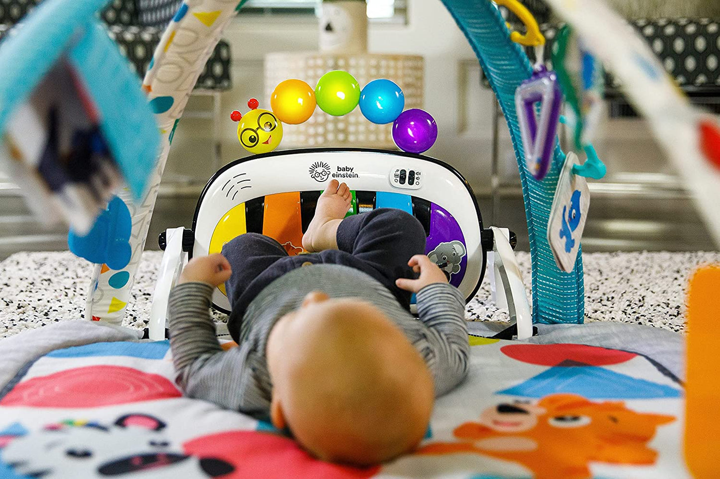 Baby Einstein 4 in 1 kicking tunes, music and language discovery play gym